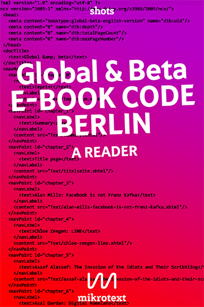 Global & beta. E-Book Code Berlin. A Reader