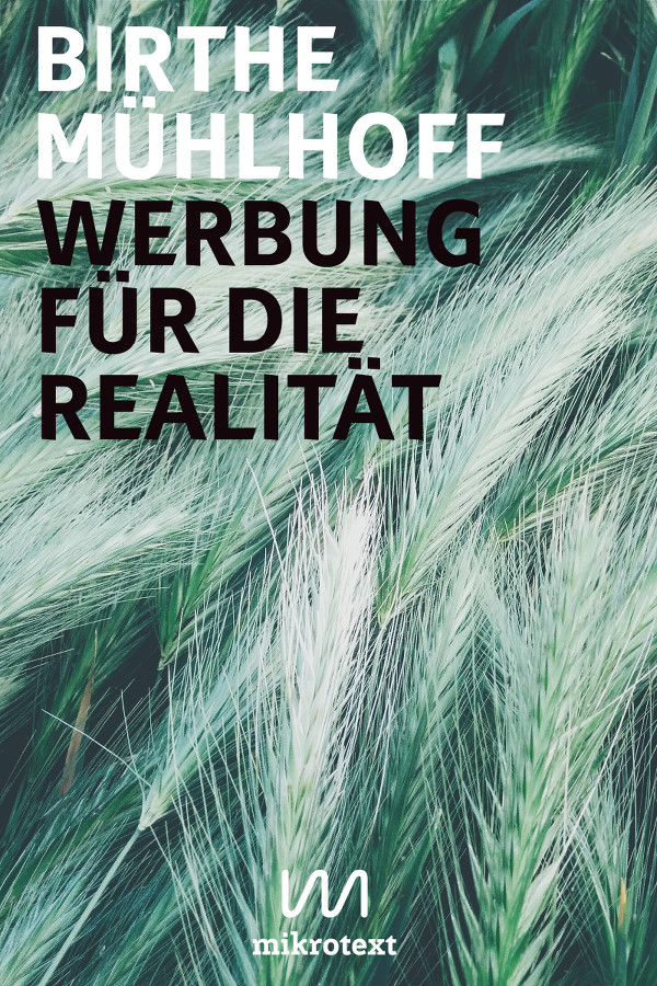 Birthe Mühlhoff: Werbung für die Realität. Ein Essay in fünf Teilen